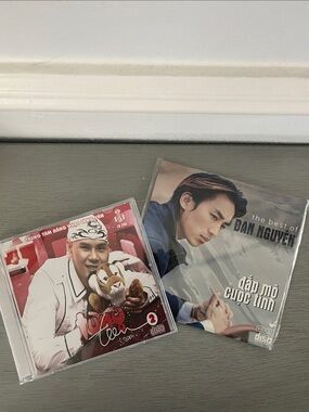 2 Vietnamese CD Albums - Đắp Mộ Cuộc Tình & Phan dinh tung